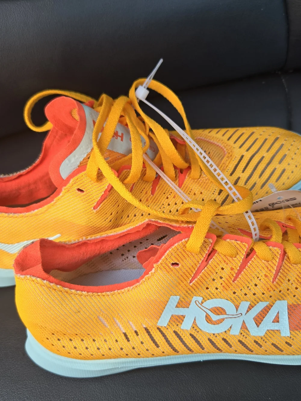 Hoka Orange Women's Track Shoes